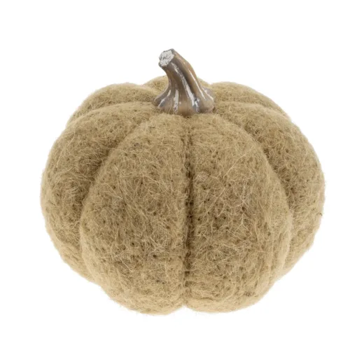 Felt Pumpkin, Moss, Large