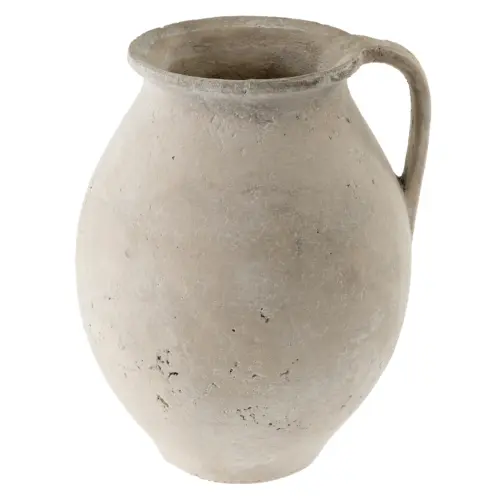 rhodes pitcher vase, L, ash