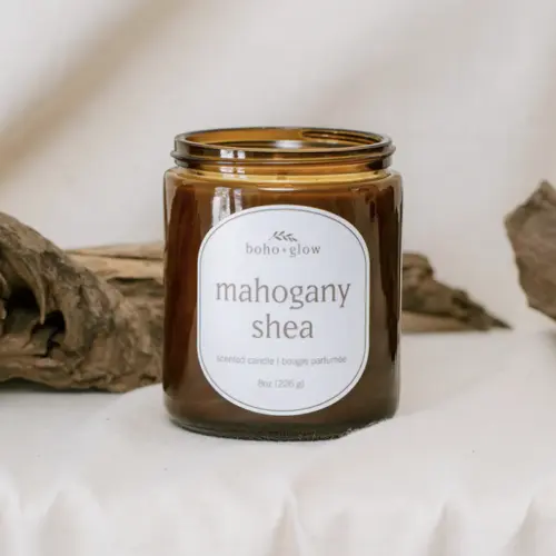 Mahogany Shea Candle