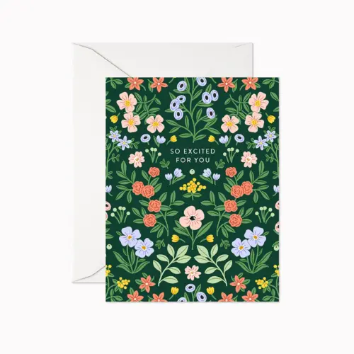 So Excited for You Greeting Card