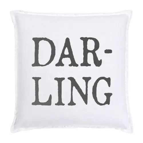 darling euro pillow, 26x26