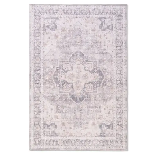 taupe washable rug, 3’x5’
