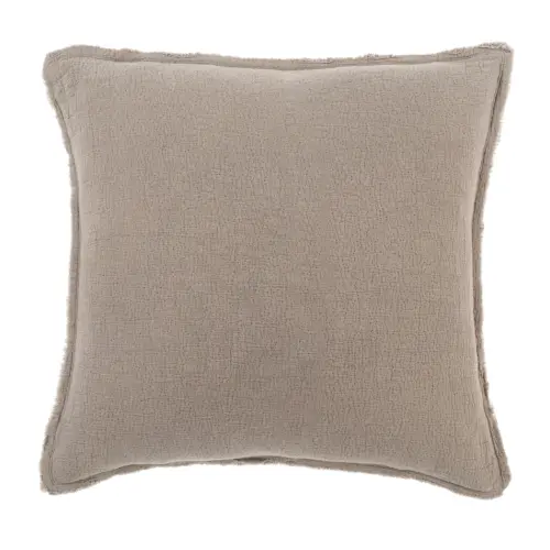 malabar pillow, 24x24, stone