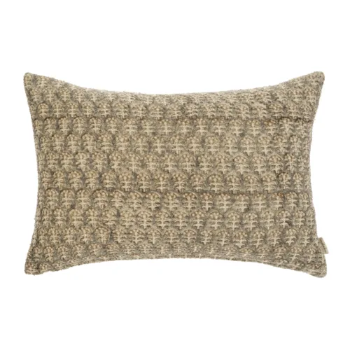 anala block print pillow, 16x24